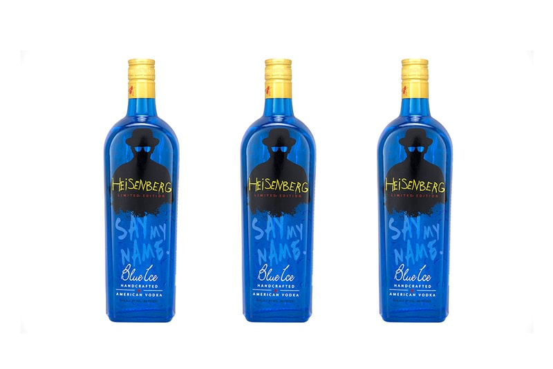 'Breaking Bad'-Inspired Heisenberg Blue Ice Vodka