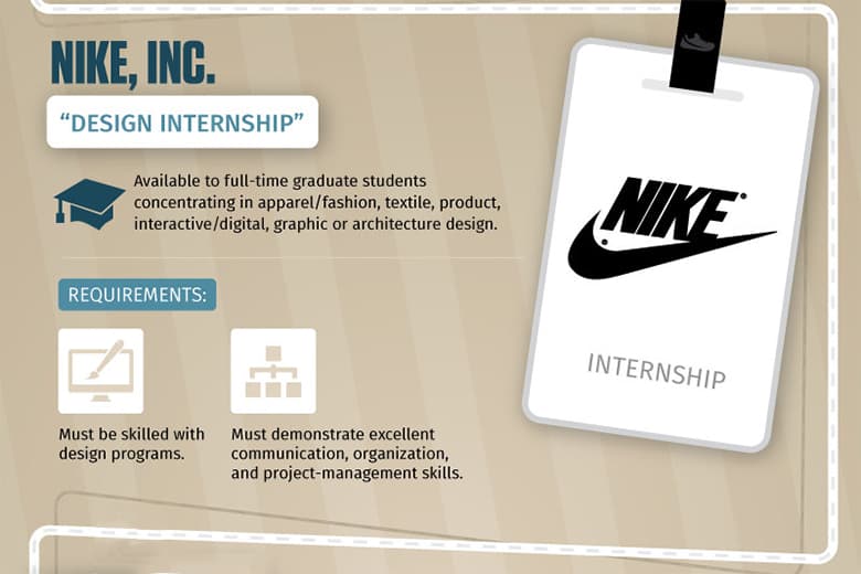 Comparing the Top Internships With Nike, Facebook, Instagram, Disney, NASA, MSNBC, Nordstrom and More | Hypebeast