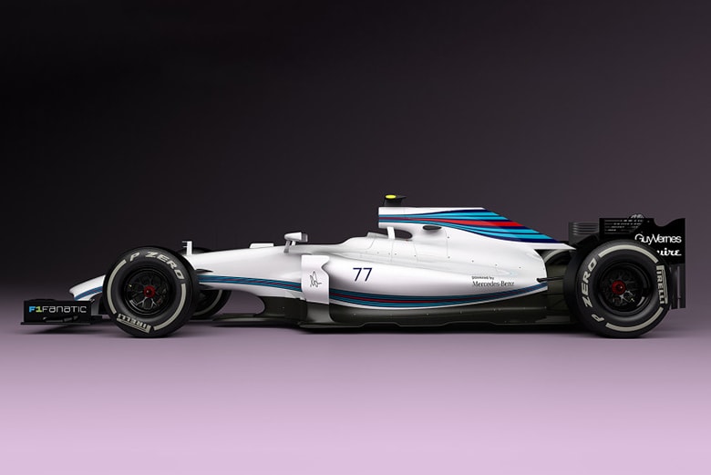 Formula One F1 Concept Cars Reimagined by Artist Andries van Overbeeke