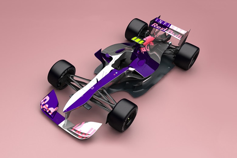 Formula One F1 Concept Cars Reimagined by Artist Andries van Overbeeke