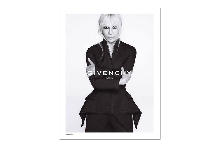 Givenchy 2015 Fall/Winter Campaign Starring Donatella Versace