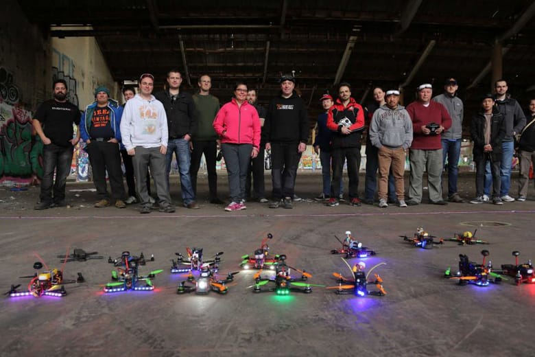 Check out This Epic, First Person View Video of a Drone Race