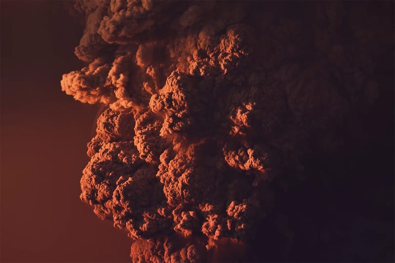 Incredible 8K Timelapse Video of a Volcano Eruption