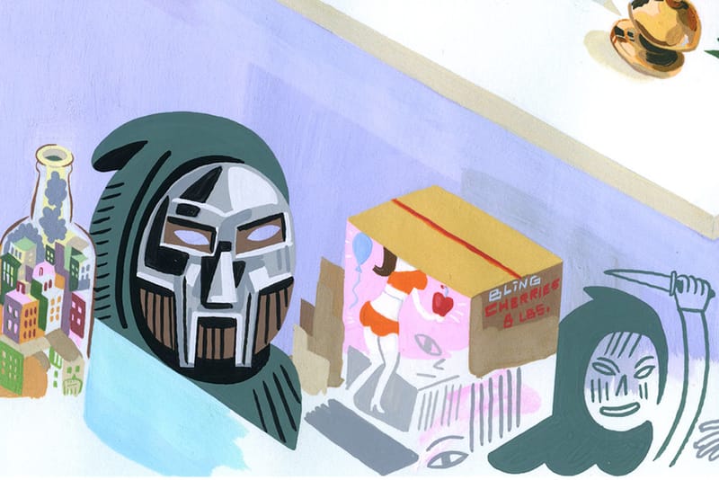 Jason Jägel Paints MF DOOM for "The Doomsday Show" Exhibition