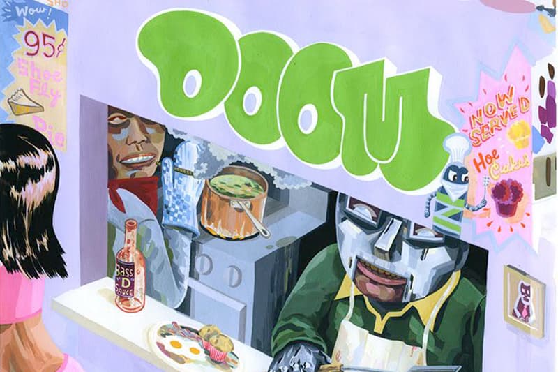 Jason Jägel Paints MF DOOM for "The Doomsday Show" Exhibition