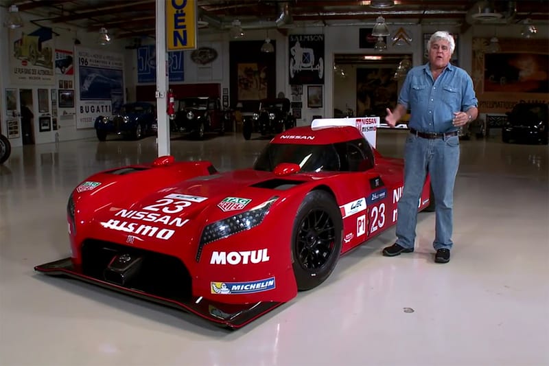 Jay Leno Takes a Closer Look at the Nissan GT-R LM Nismo 