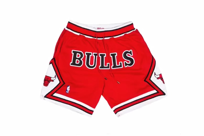 Just Don x Mitchell & Ness Warriors 90's Shorts