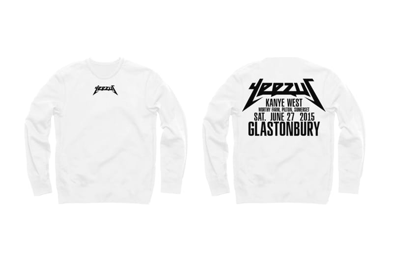 Kanye West Drops Exclusive Merch for Glastonbury
