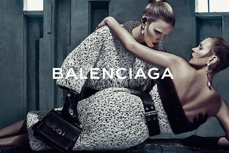 Kate Moss and Lara Stone Star in Balenciaga's 2015 Fall Campaign