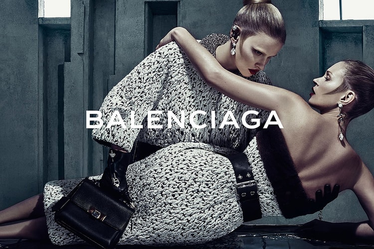 Kate Moss and Lara Stone Star in Balenciaga's 2015 Fall Campaign
