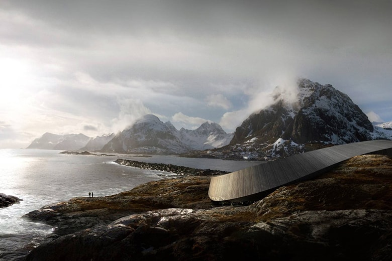 Lofoten Opera Hotel by Design firm Snøhetta in Norway