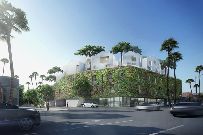 MAD Architects Presents a Hillside Village for Los Angeles' 8600 Wilshire