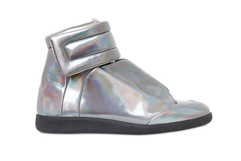 Maison Margiela Unveils New Silver Iridescent Future High Top Sneaker