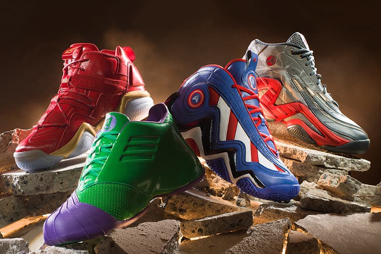 Adidas Teams Up With The Avengers On Four Retro Basketball Sneakers Hypebeast