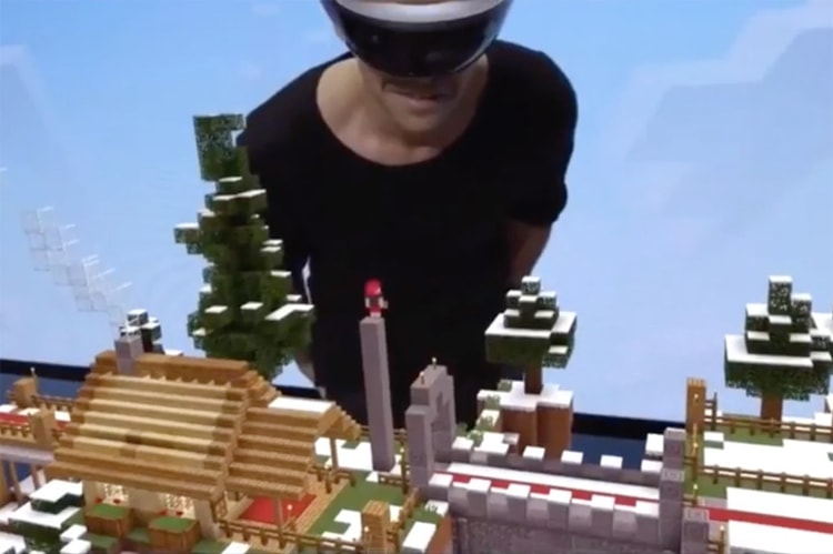 Holographic Minecraft Demo Presented by Microsoft
