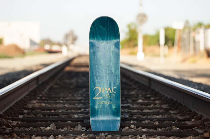 Mike Miller x Primitive Skateboarding 2Pac "Against the World" 8.1" Skateboard Deck
