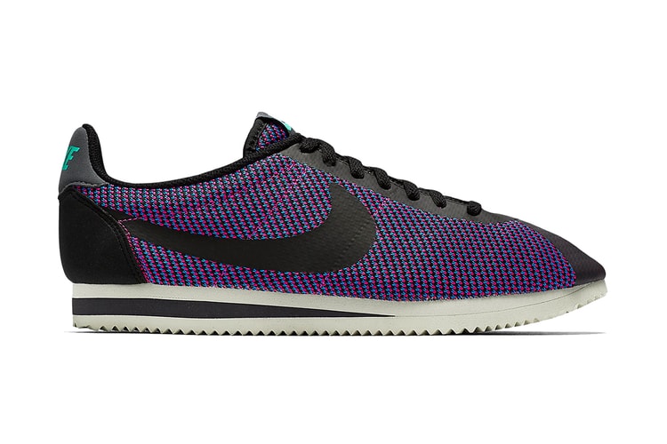 Nike Cortez Knit Jacquard Black/Photo Blue