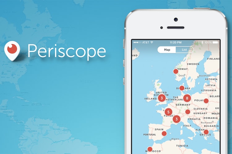 Periscope Adds a Global Map of Active Broadcasts