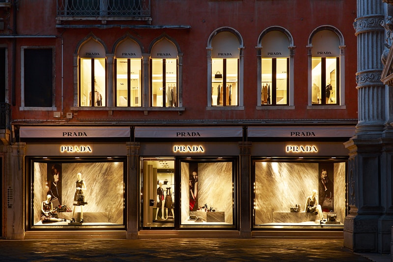 Prada Reopens Its Historic Piazza San Moisè Store in Venice