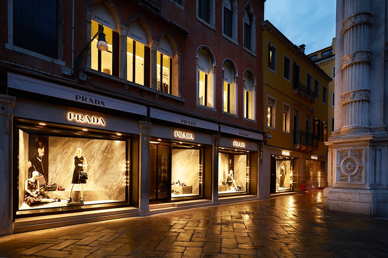 Prada Reopens Its Historic Piazza San Moisè Store in Venice