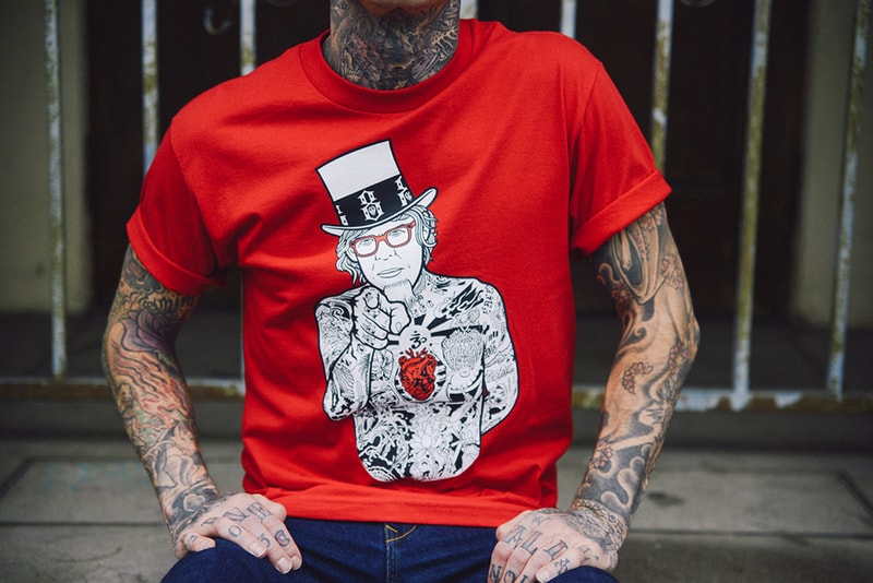 Streetwear Brand Rebel8 Feature Tattoo Artist Mike Giant