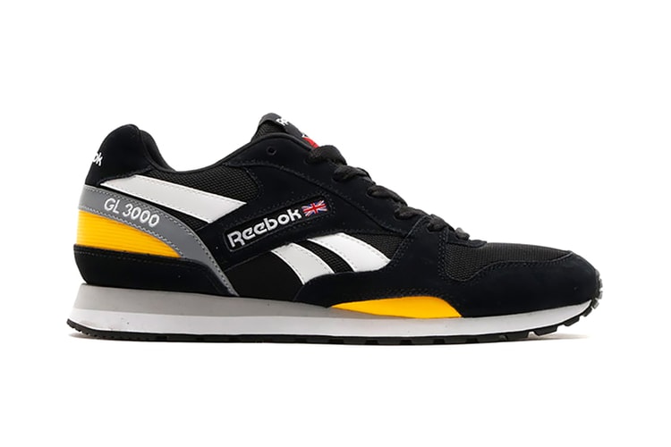 Reebok GL 3000 Black/Retro Yellow/White