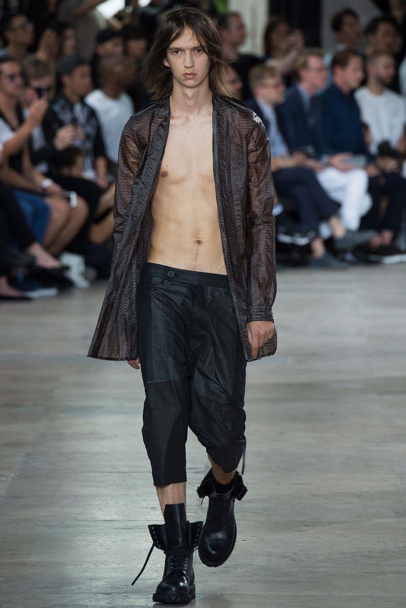 Rick Owens 2016 Spring/Summer Fashion Collection 
