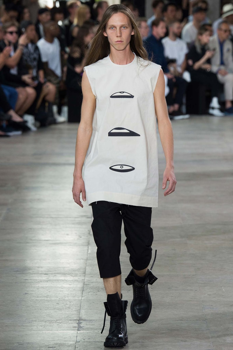Rick Owens 2016 Spring/Summer Fashion Collection 