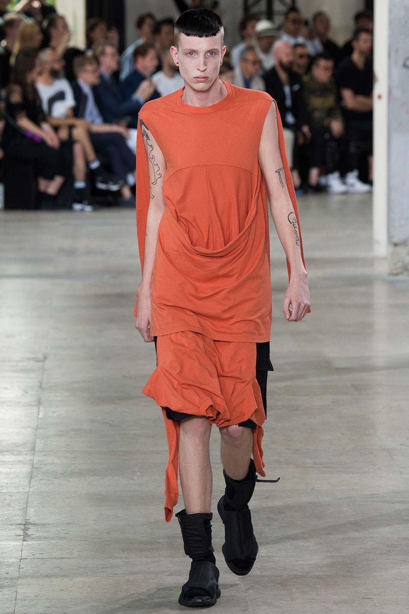 Rick Owens 2016 Spring/Summer Fashion Collection 