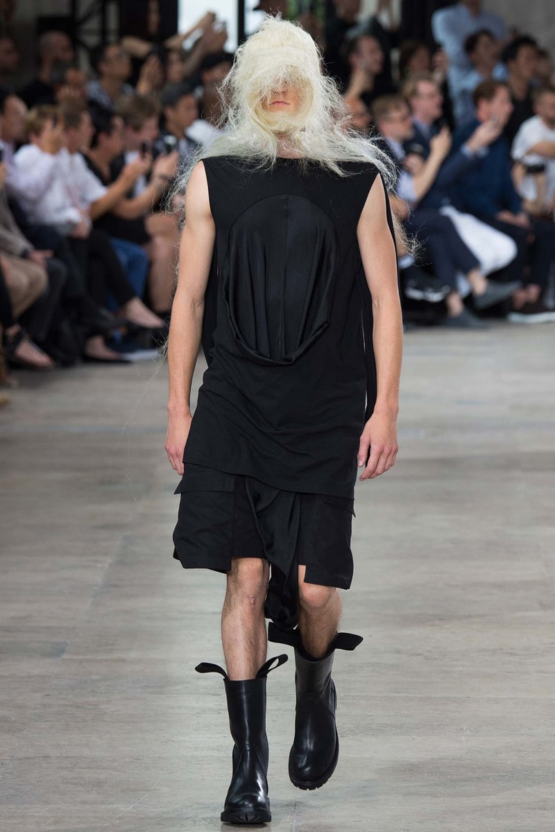 Rick Owens 2016 Spring/Summer Fashion Collection 