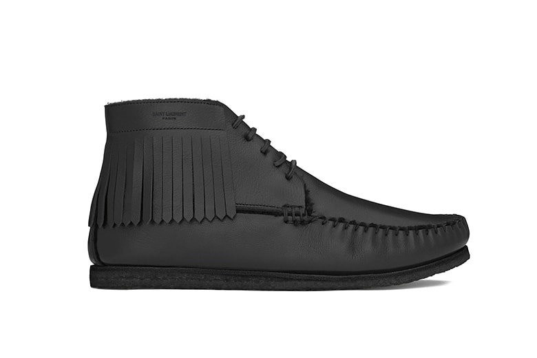 Saint Laurent Debuts Fringe Sneakers for Fall/Winter