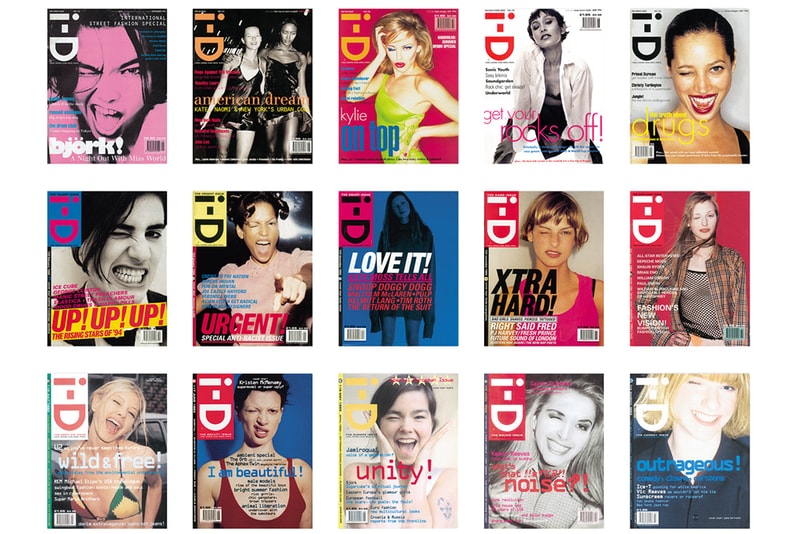 See Every Cover From i-D Magazine's 35 Year History