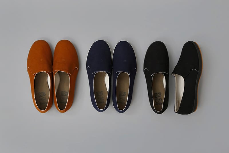 STUSSY Livin' GENERAL STORE x MoonStar 2015 Spring/Summer Elastic Slip-On Shoes