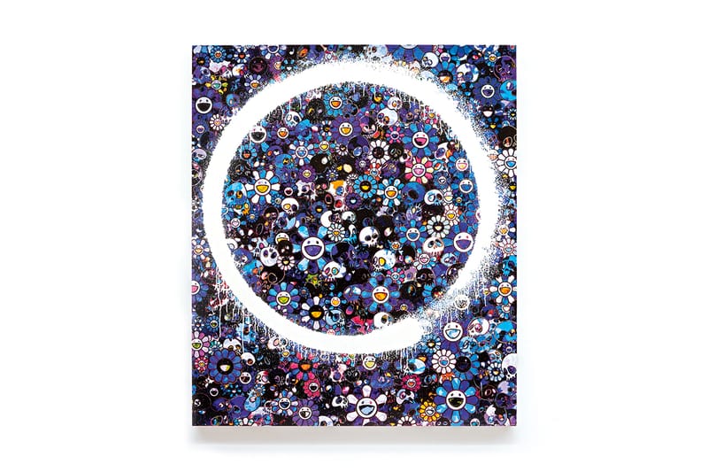 Takashi Murakami Ensō Paintings @ Galerie Perrotin Booth Art Basel 2015 Preview 