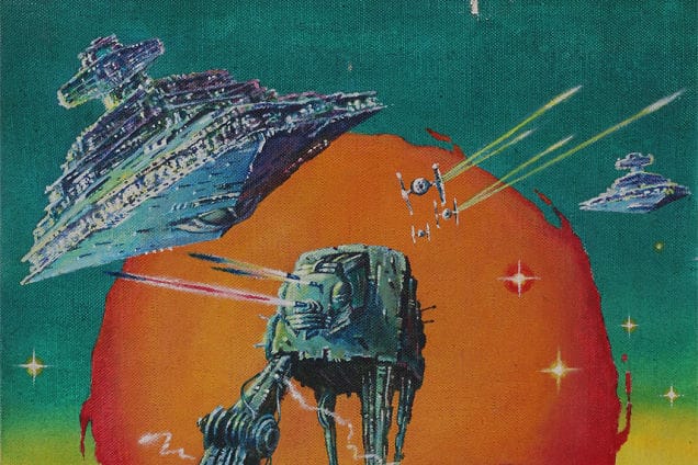 Original Art Behind Extremely Rare Hungarian 'Star Wars' Posters Are Auctioned Off