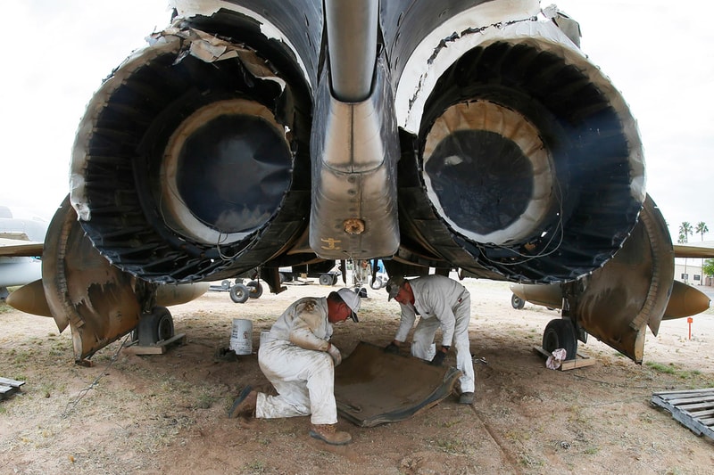 The Boneyard: Where U.S. Army, Navy and Military Airplanes Go to Die