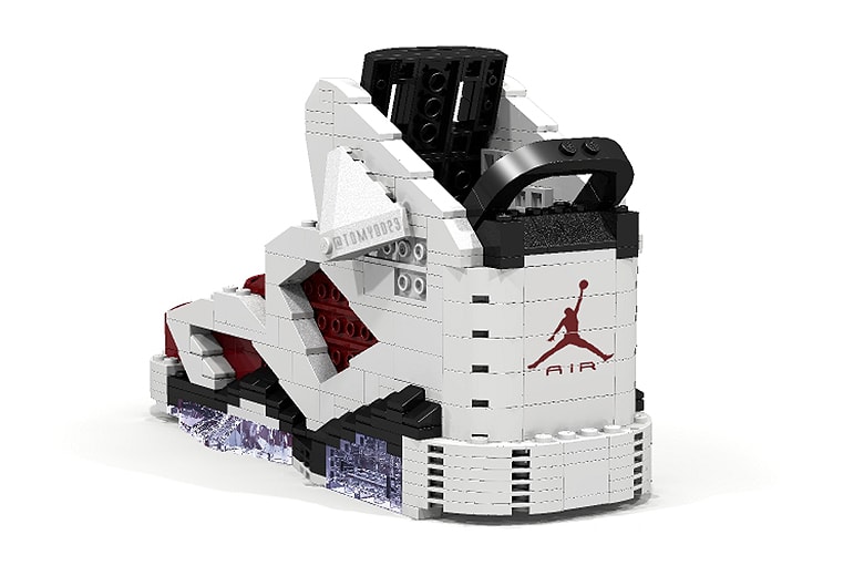 The Jordan Carmine VI Sneaker Is Remade in LEGO