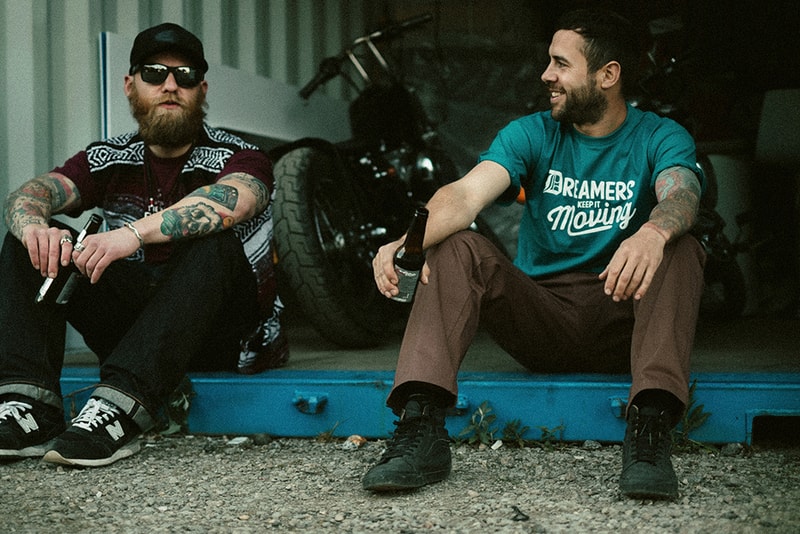 Streetwear and Motorocycle Culture Combine for The Moving Development