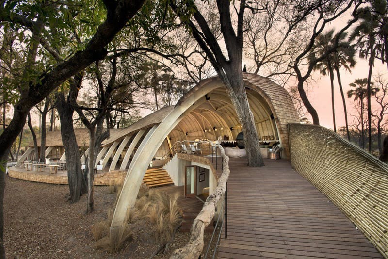 The Sandibe Okavango Safari Lodge Is in One of the Seven Wonders of Africa