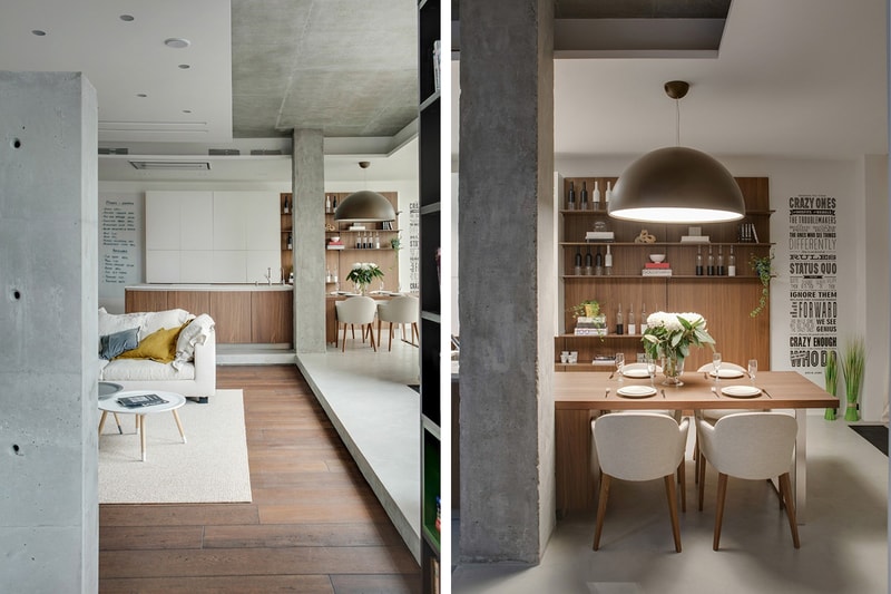 This Kiev Apartment Exhibits Playful Use of Open Spaces