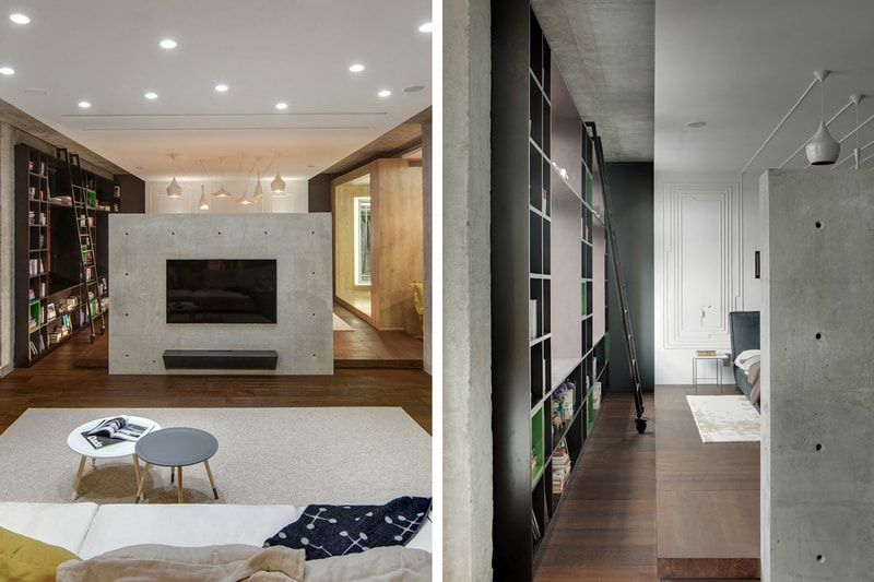 This Kiev Apartment Exhibits Playful Use of Open Spaces
