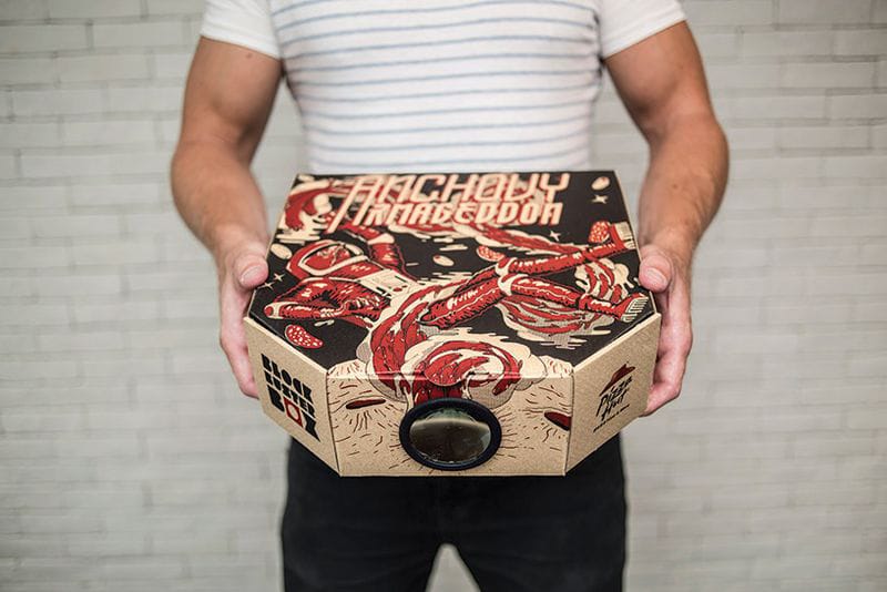 This Pizza Hut Box Can Transform Into a Movie Projector