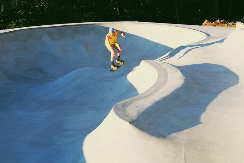 This Self-Built Treehouse Has a Skate Bowl and Hot Tub Underneath