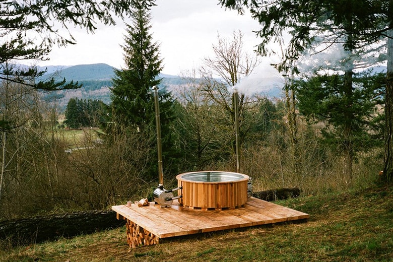 This Self-Built Treehouse Has a Skate Bowl and Hot Tub Underneath