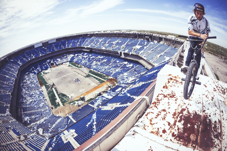 Tyler Fernengel BMX Session in Detroit's Abandoned Silverdome