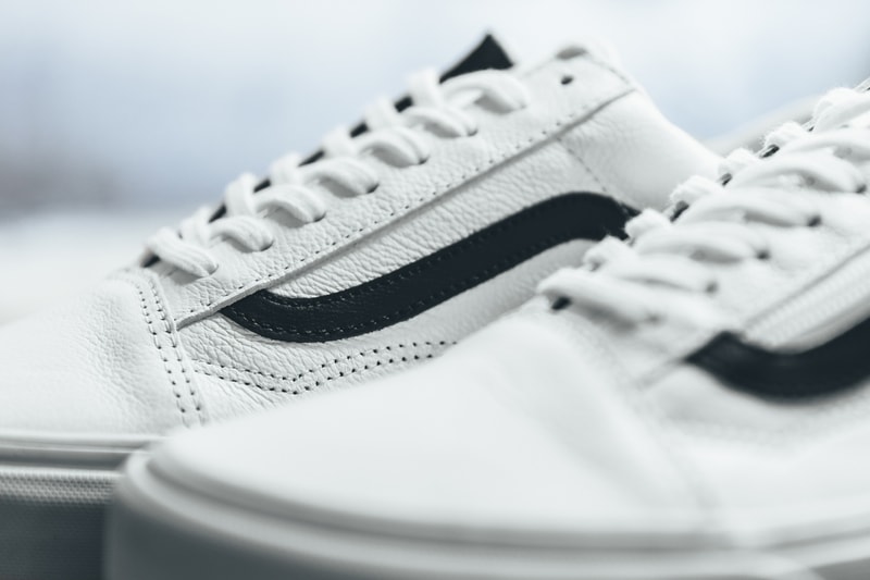 Vans 2015 Premium Leather Old Skool Zip Sneaker Collection