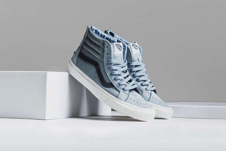 Vans 2015 Premium Leather Sk8-Hi Zip Collection