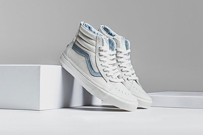 Vans 2015 Premium Leather Sk8-Hi Zip Collection