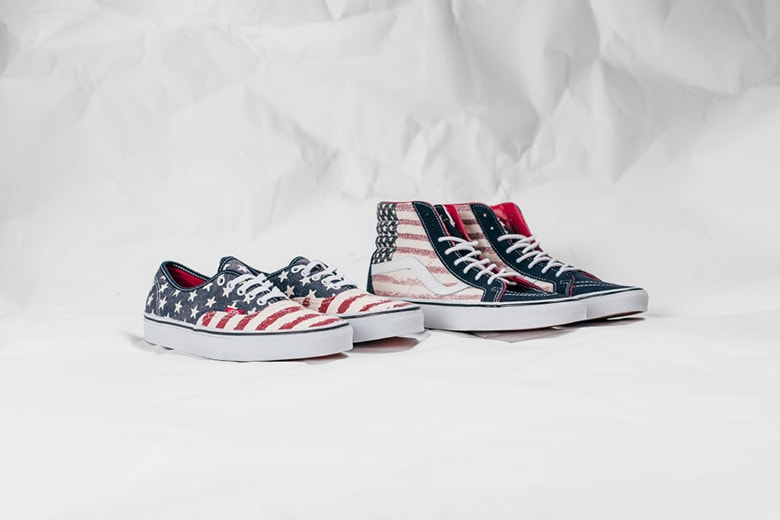 Vans Releases an All-American Americana Pack for Independence Day with the Authentic and Sk8-Hi