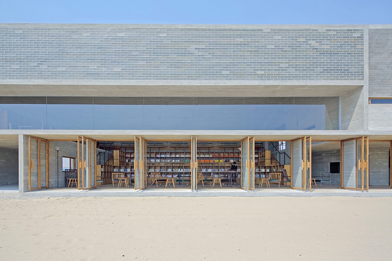 Vector Architects Design a Seashore Library
